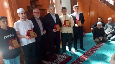 Devrek'te Ramazan Teşekkür Plaketi