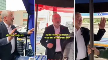 Pazarda denetime çıkan belediye başkanı gördüğü manzaraya isyan etti