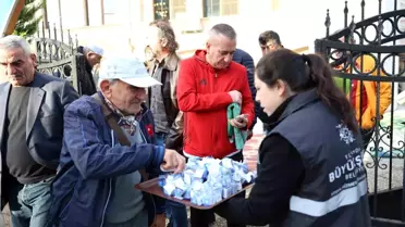 Aydın Belediyesi'nden Lokum İkramlı Bayramlaşma