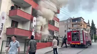 Karabük'te Yabancı Öğrencilerin Evinde Yangın