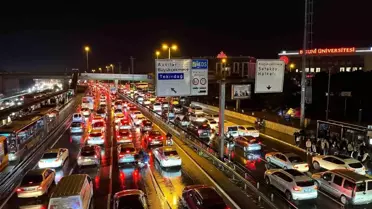 İstanbul'da Bayram Trafiği: Yoğunluk Yüzde 74'e Ulaştı