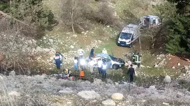 Konya'da Uçurumda Kaza: 2 Ölü