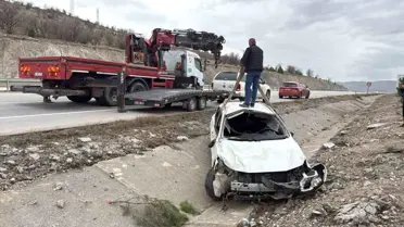 Afyonkarahisar'da Kaza: 4 Yaralı