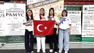 Kardelen Korkut, Üsküp'te Gümüş Madalya Kazandı