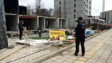 Malatya'da İnşaat İşçisi Droptu