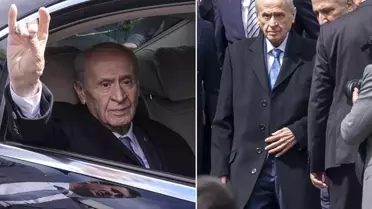 MHP lideri Bahçeli, 66 gün sonra ilk kez görüntülendi