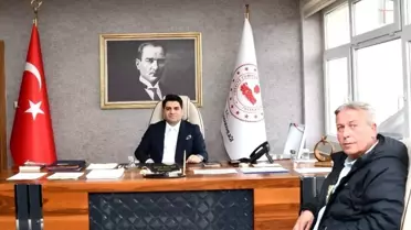 Dursun Murat Aydın'dan Kaymakam Kini'ye Ziyaret