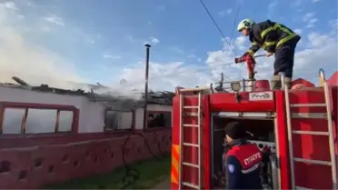 Yaşlı kadın evde çıkan yangında hayatını kaybetti
