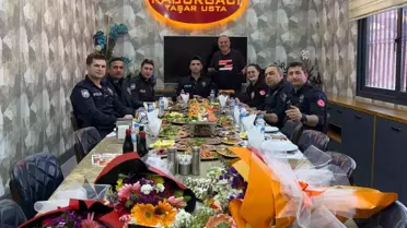 Kebapçıdan Polislere Şaşırtan Kutlama
