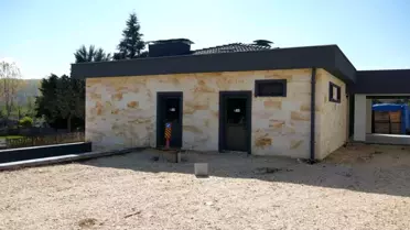Taziye alanı ve sosyal tesis inşaatı tamamlandı