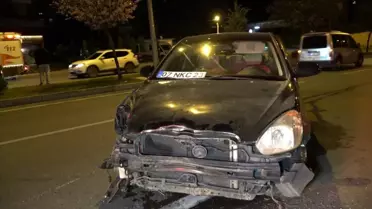 Alanya'da Trafik Kazası: Sürücü Yaralandı