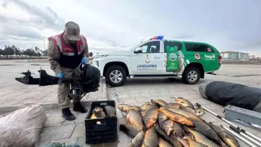 Şanlıurfa'da Kaçak Balık Avcılığına Cezası