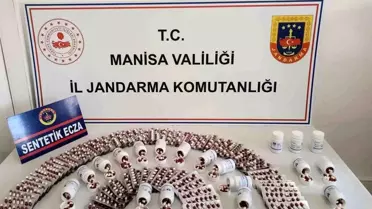 Manisa'da Sentetik Ecza Operasyonu