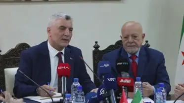 Ticaret Bakanı Ömer Bolat, Suriye'de resmi temaslarda bulundu