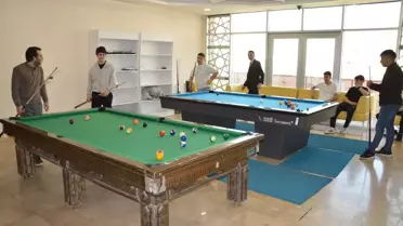 Havza'da 19 Mayıs Bilardo Turnuvası Başladı