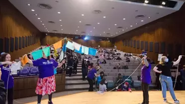 Northwestern Üniversitesi'nde Protesto