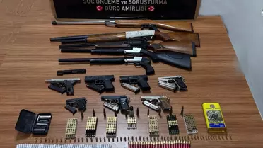 Adana'da Silahlarla Yakalanan Zanlı Tutuklandı