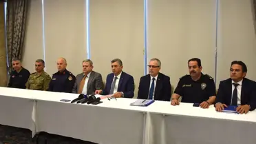 Antalya'da Orman Yangınlarıyla Mücadele Toplantısı