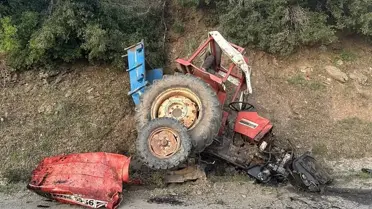 Bozdoğan'da Traktör Devrildi: 1 Ölü, 2 Yaralı