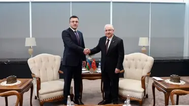 Yaşar Güler, Azerbaycanlı Bakan Yardımcısını Kabul Etti