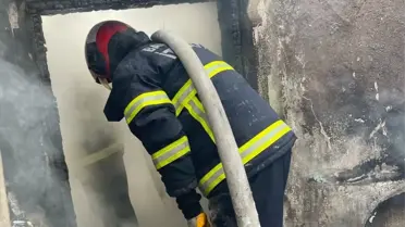 Savaştepe'de Ev Yangını