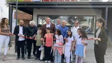 Ayvalık'ta Karikatürlü Ev Açıldı