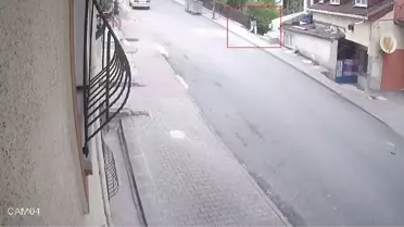 Çocuk Hırsızlığı Güvenlik Kamerasında