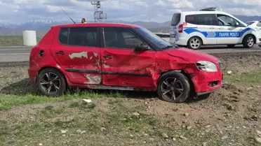 Bingöl'de Trafik Kazası: 2 Yaralı