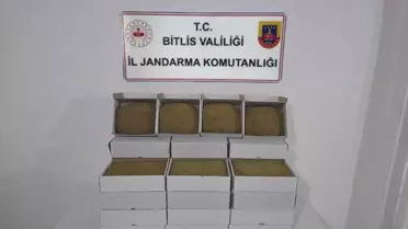Bitlis'te Kaçak Tütün Ele Geçirildi