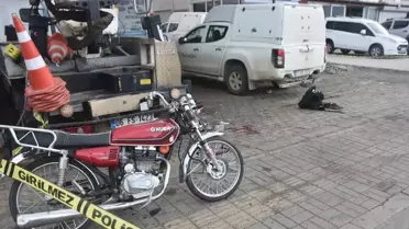 Bozyazı'da Motosiklet Elektrikli Bisikletle Çarpıştı