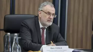 Özgür Özel ve Marc Cools Görüştü