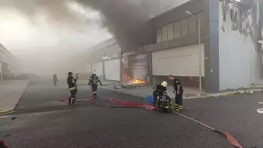 Diyarbakır'da Kimyasal Yangın