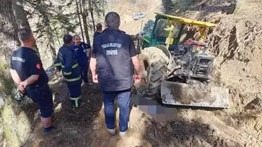 Traktör Kazasında Bir Kişi Hayatını Kaybetti