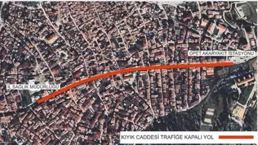 Edirne'de Kıyık Caddesi Trafiğe Kapalı