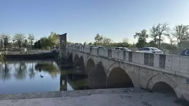 Edirne'de Tunca Nehri'nde Kurtarma Operasyonu