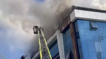 Esenyurt'ta Tekstil Atölyesinde Yangın