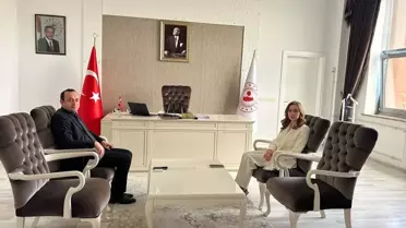 Gökçebey Kaymakamı'ndan Korgun'a Ziyaret