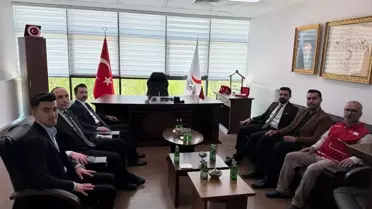 Kaymakam Demirgül'den Kızılay Ziyareti
