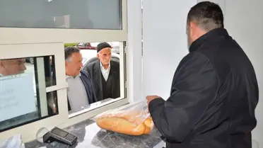 Havza'da Uygun Fiyatla Ekmek Satışı
