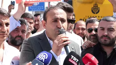 Halk Otobüsü Şoförleri İBB Önünde Eylem Yaptı