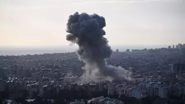 İsrail Beyrut'ta Hava Saldırısı Düzenledi