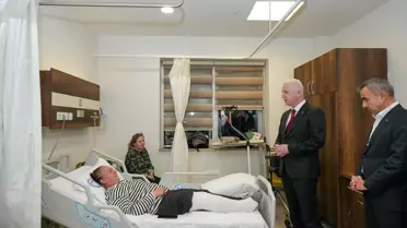 Vali Gül Depremzedeleri Ziyaret Etti