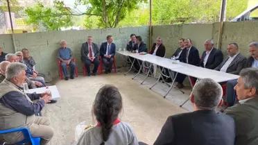 Kaymakam Dolu, Köyleri Ziyaret Etti
