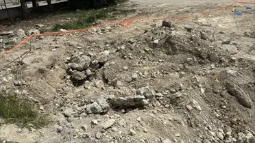 Tarihi Su Kanalı Okul İnşaatında Bulundu