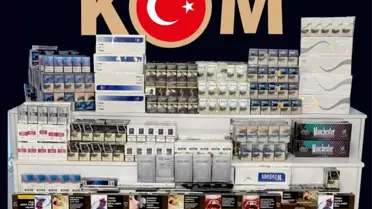 İzmit'te Kaçak Sigara Operasyonu