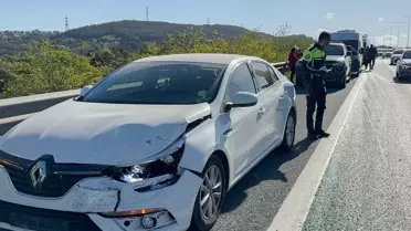 Kuzey Marmara Otoyolu'nda Zincirleme Kaza