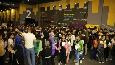 Mardin'de Çocuklara Sinema Etkinliği