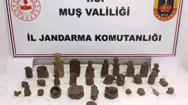 Muş'ta Tarihi Eser Kaçakçılığı Operasyonu