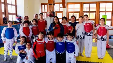 Nallıhan Bushido Taekwondo'da 4 Madalya Kazandı