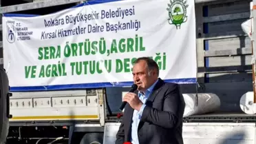 Nallıhan'da 35 Üreticiye Sera ve Bitki Koruma Desteği